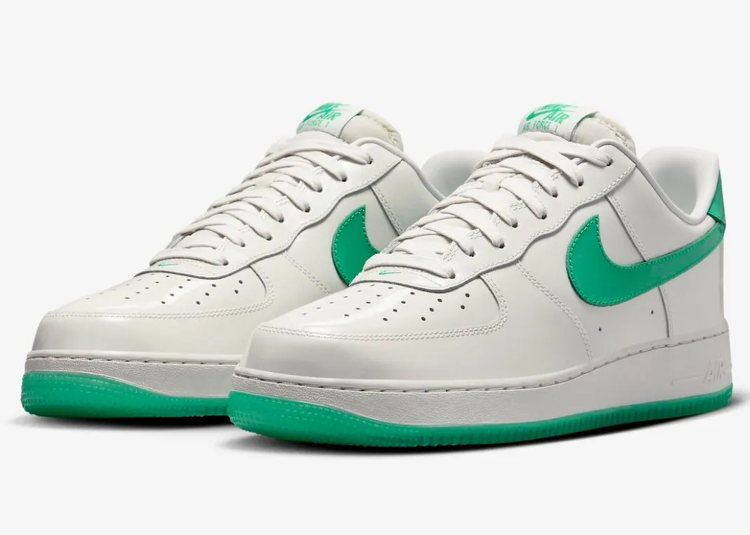 Nike Air Force 1 07 Premium Platinum Tint Stadium Green HF4864-094