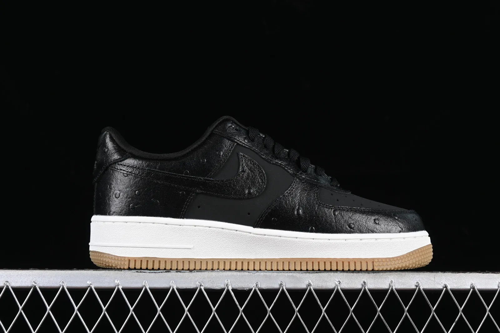 Nike Air Force 1 Low 07 Black Ostrich Gum DZ2708-002