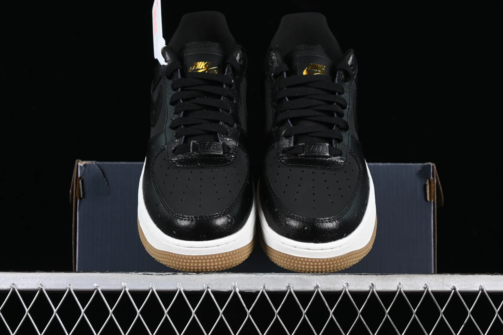 Nike Air Force 1 Low 07 Black Ostrich Gum DZ2708-002