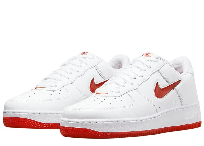 Nike Air Force 1 Low '07 Retro Color of the Month Jewel Swoosh University Red