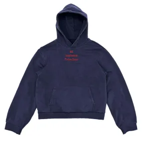 No Inspiration Navy Hoodie