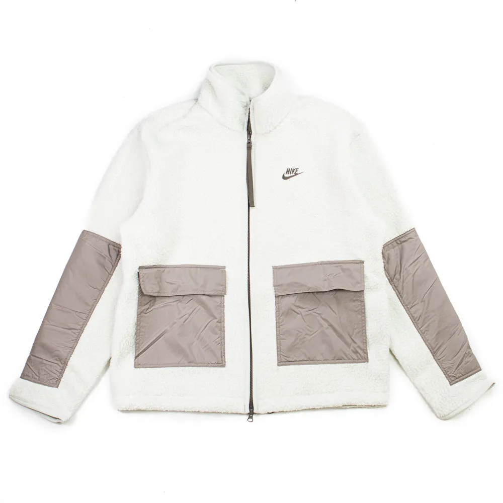 NSW Sport Essentials+ Fleece Full-Zip Jacket (Light Bone)