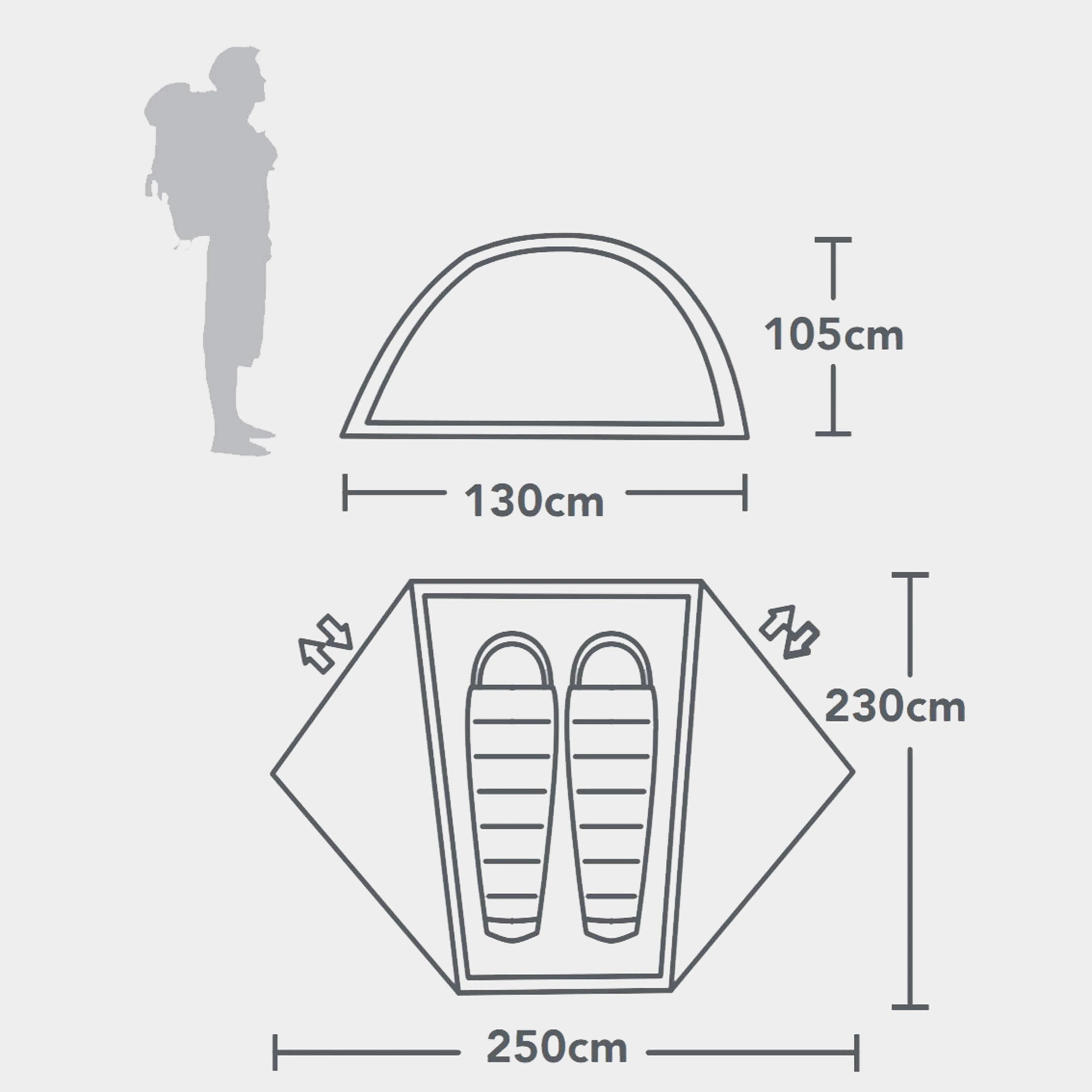 OEX Pantha II Ultralight Tent | Millets