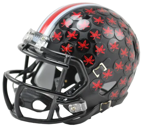 Ohio State Buckeyes NCAA Mini Speed Football Helmet Satin Black