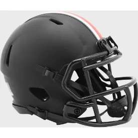 Ohio State Buckeyes NCAA Mini Speed Football Helmet Satin Black