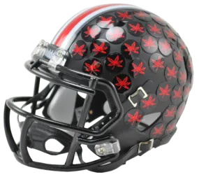 Ohio State Buckeyes NCAA Mini Speed Football Helmet Satin Black