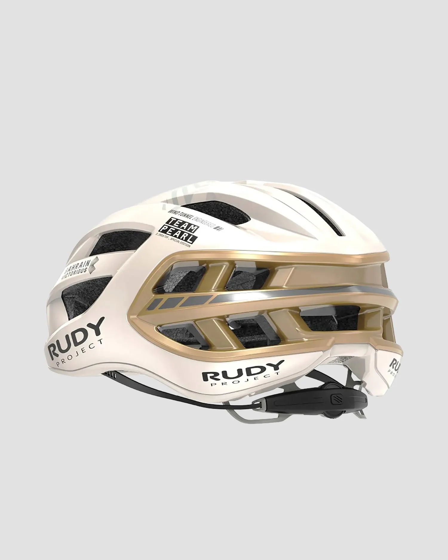 Pearl gold bike helmet Rudy Project Egos Bahrain hl78011rv1-nd