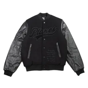 Planes Varsity Jacket (Triple Black)