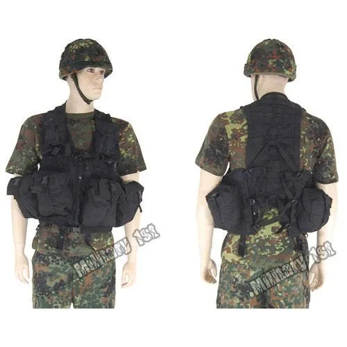 Plastic Helmet with Flecktarn Camo Cloth Cover