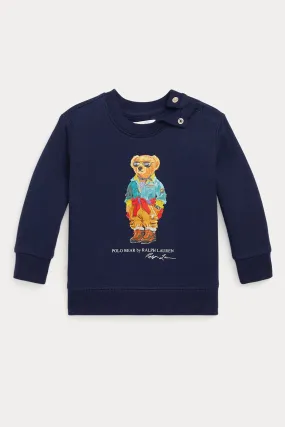 Polo Ralph Lauren Kids 12-18 Aylk Erkek Bebek Polo Bear Sweatshirt