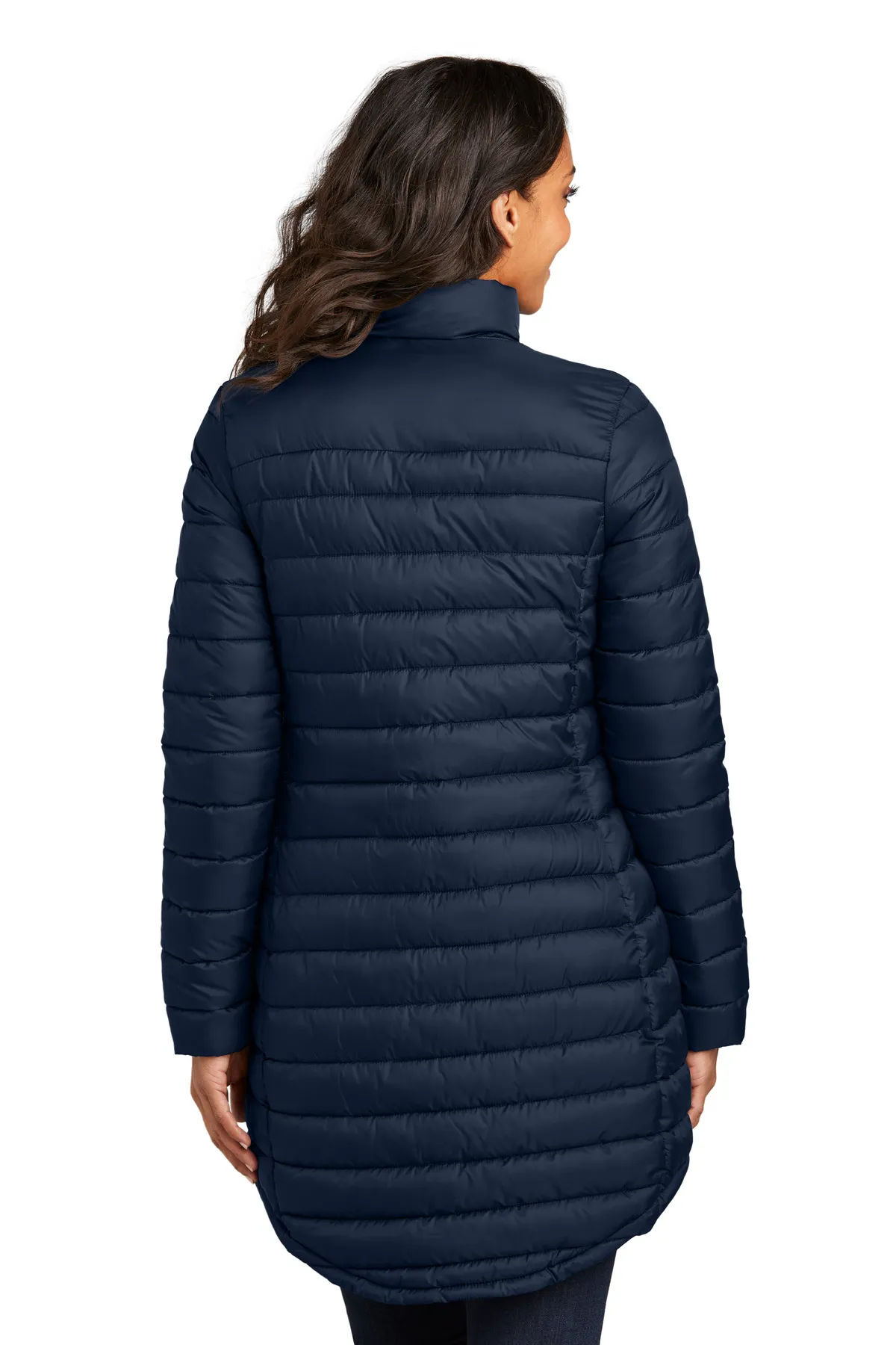 Port Authority Clothing L365 Port Authority Ladies Horizon Puffy Long Jacket SKU: L365