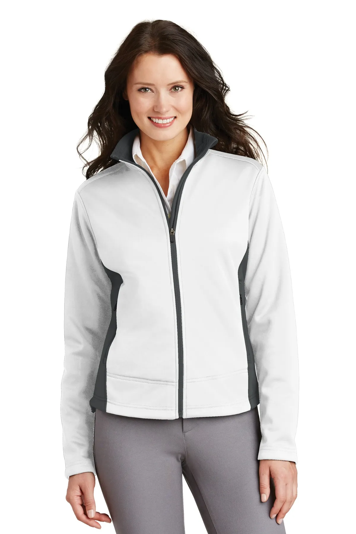 Port Authority L794    Ladies Two-Tone Soft Shell Jacket SKU: L794