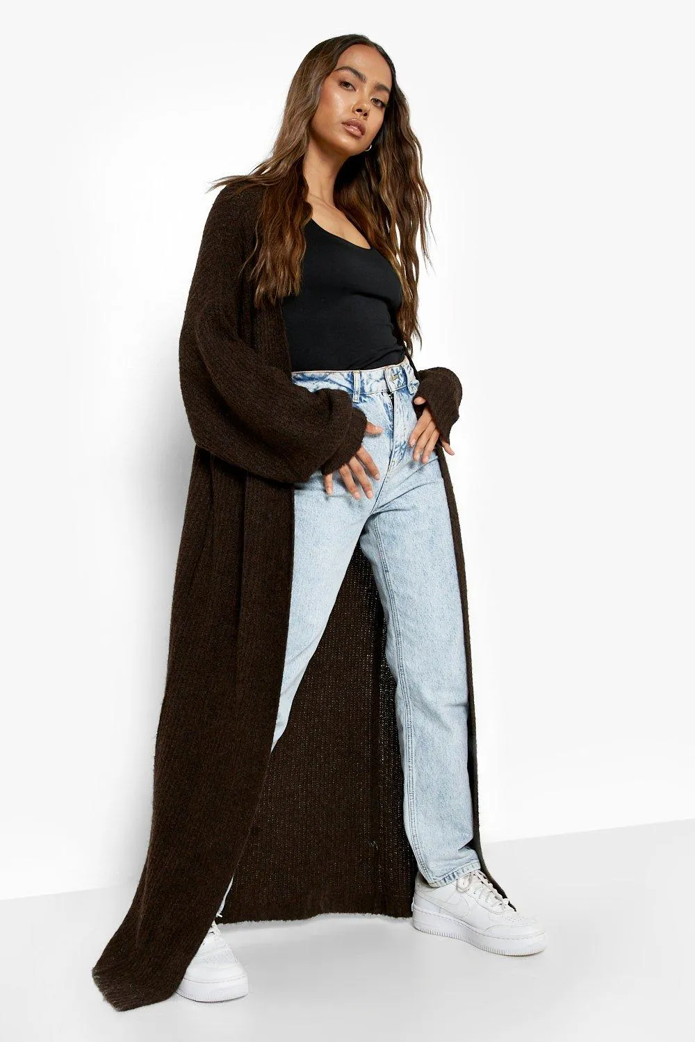 Premium Super Soft Knit Maxi Cardigan