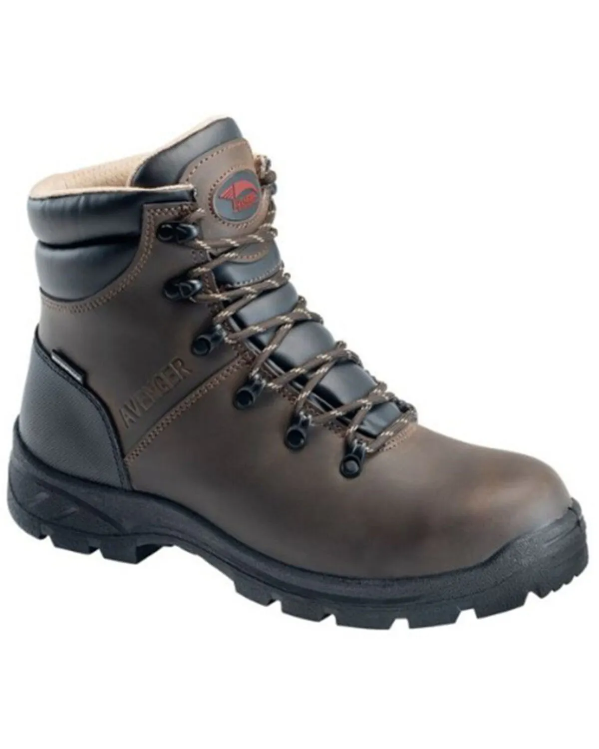 Product Name:  Avenger Men's 8625 Builder Mid 6" Lace-Up Waterproof Work Boot - Soft Toe