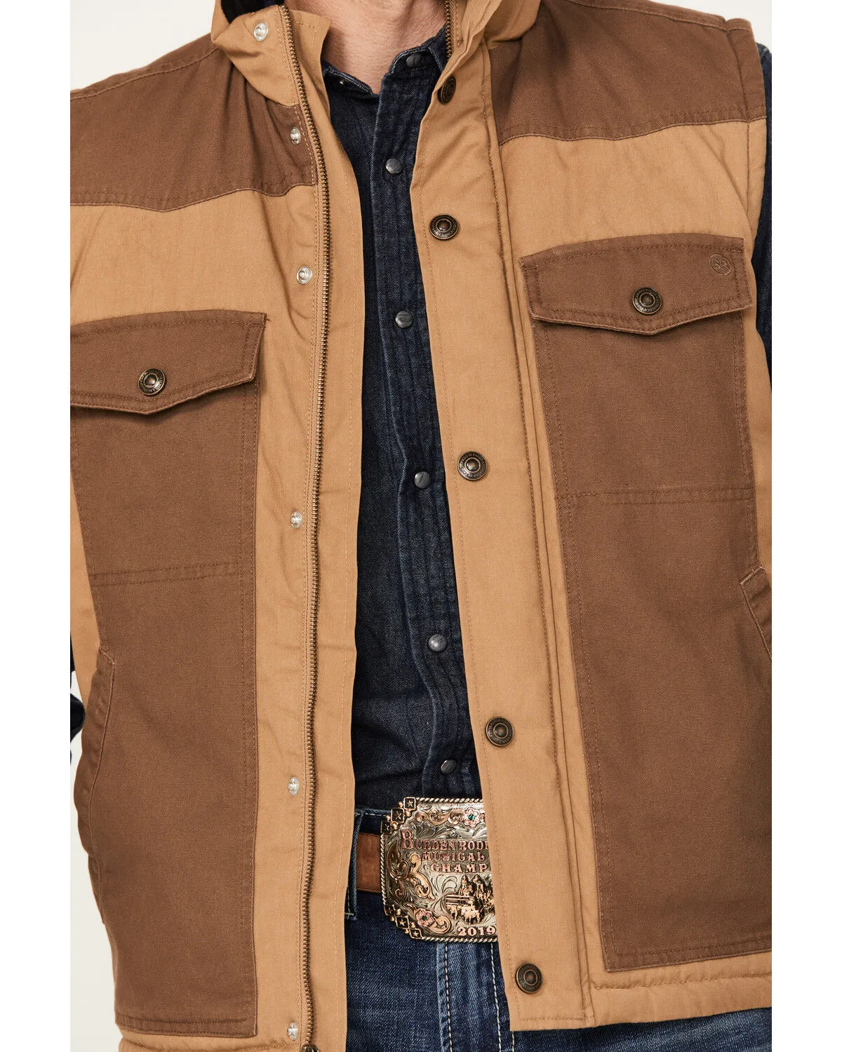 Product Name:  Blue Ranchwear Men's Waxed Canvas Vest