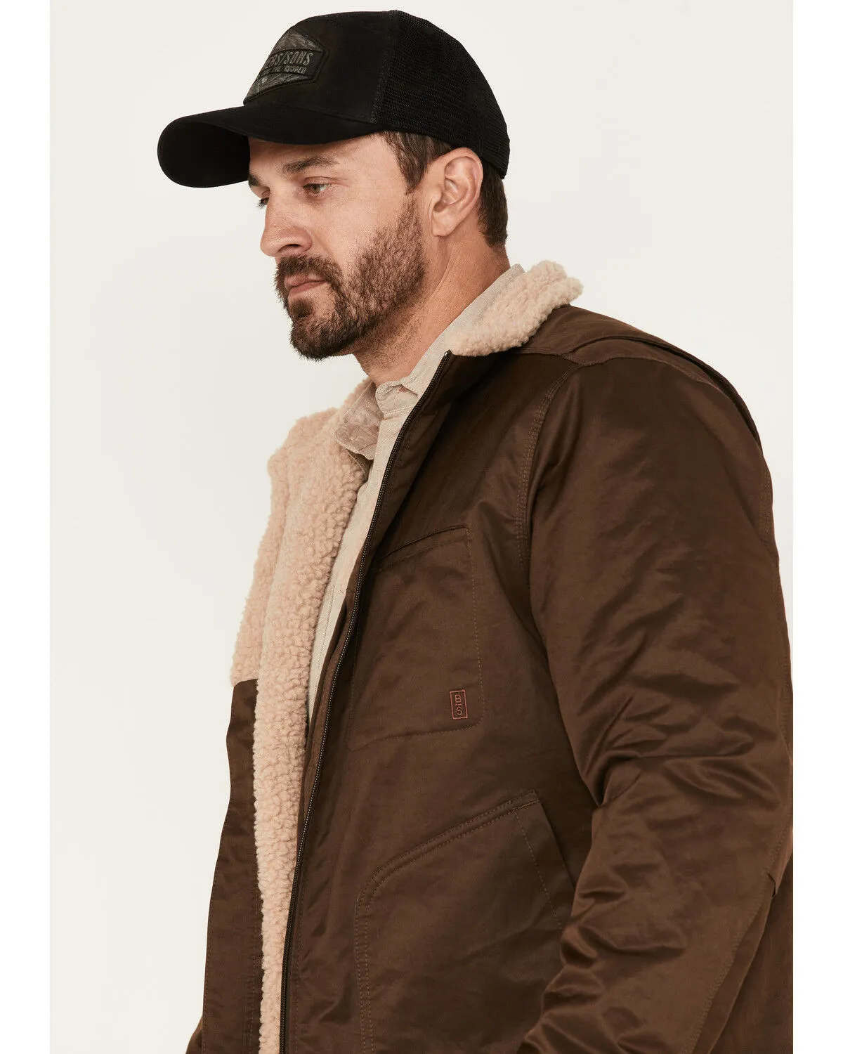 Product Name:  Brothers and Sons Men's Concealed Carry Sherpa Lined Jacket