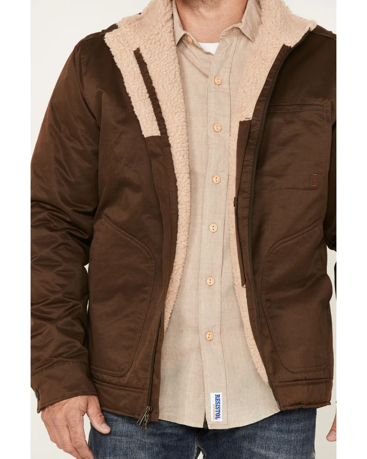 Product Name:  Brothers and Sons Men's Concealed Carry Sherpa Lined Jacket