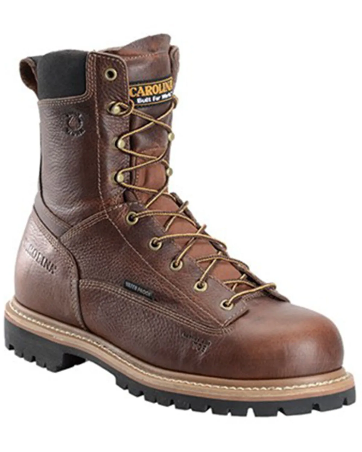 Product Name:  Carolina Men's 8" Waterproof Lace to Toe Comp Work Boot