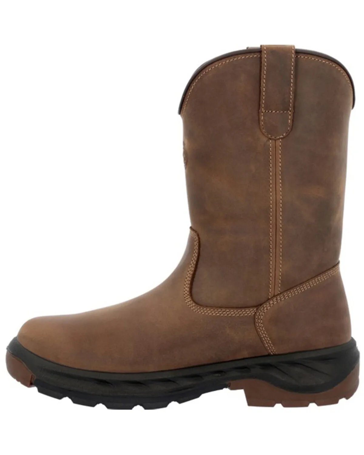 Product Name:  Georgia Boot Men's Waterproof Pull On Work Boot - Round Toe