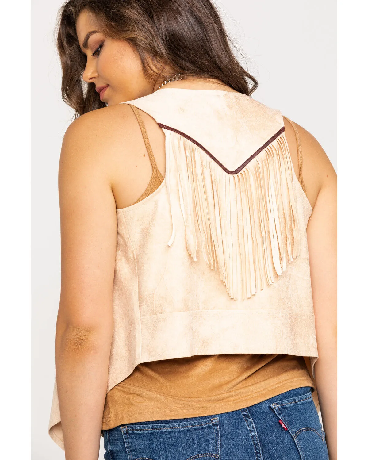 Product Name:  Shyanne Women's Faux Suede Fringe Vest