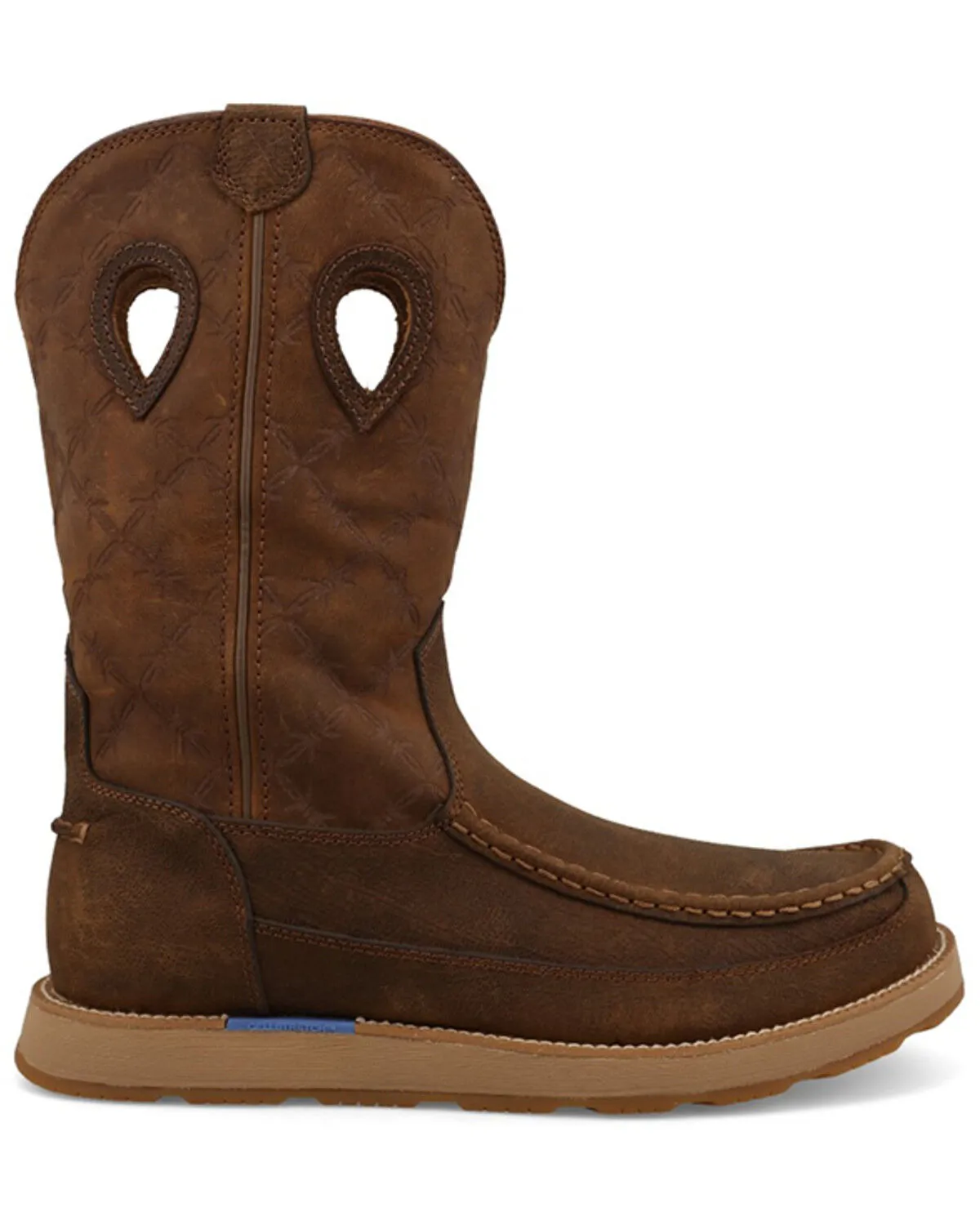 Product Name:  Twisted X Men's Pull-On Wedge Sole Waterproof Work Boot - Soft Toe