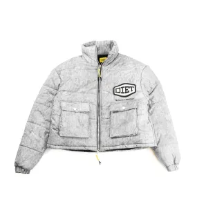 Puffer Jacket (Washed Grey)