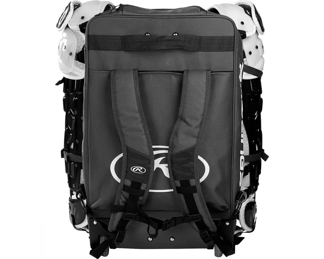 Rawling R1801 Wheeled Catchers Backpack - Black