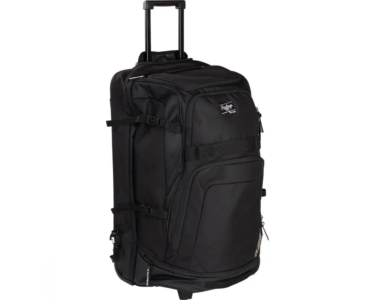 Rawling R1801 Wheeled Catchers Backpack - Black