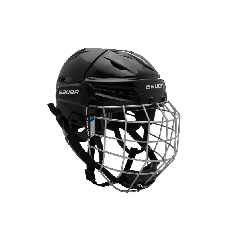 RE-AKT 55 COMBO - Hockey helmet with grille for men - Bauer-