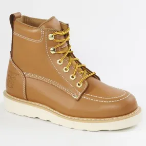 Rhino Men's - 6 Moc Toe Work Boot - Soft Toe