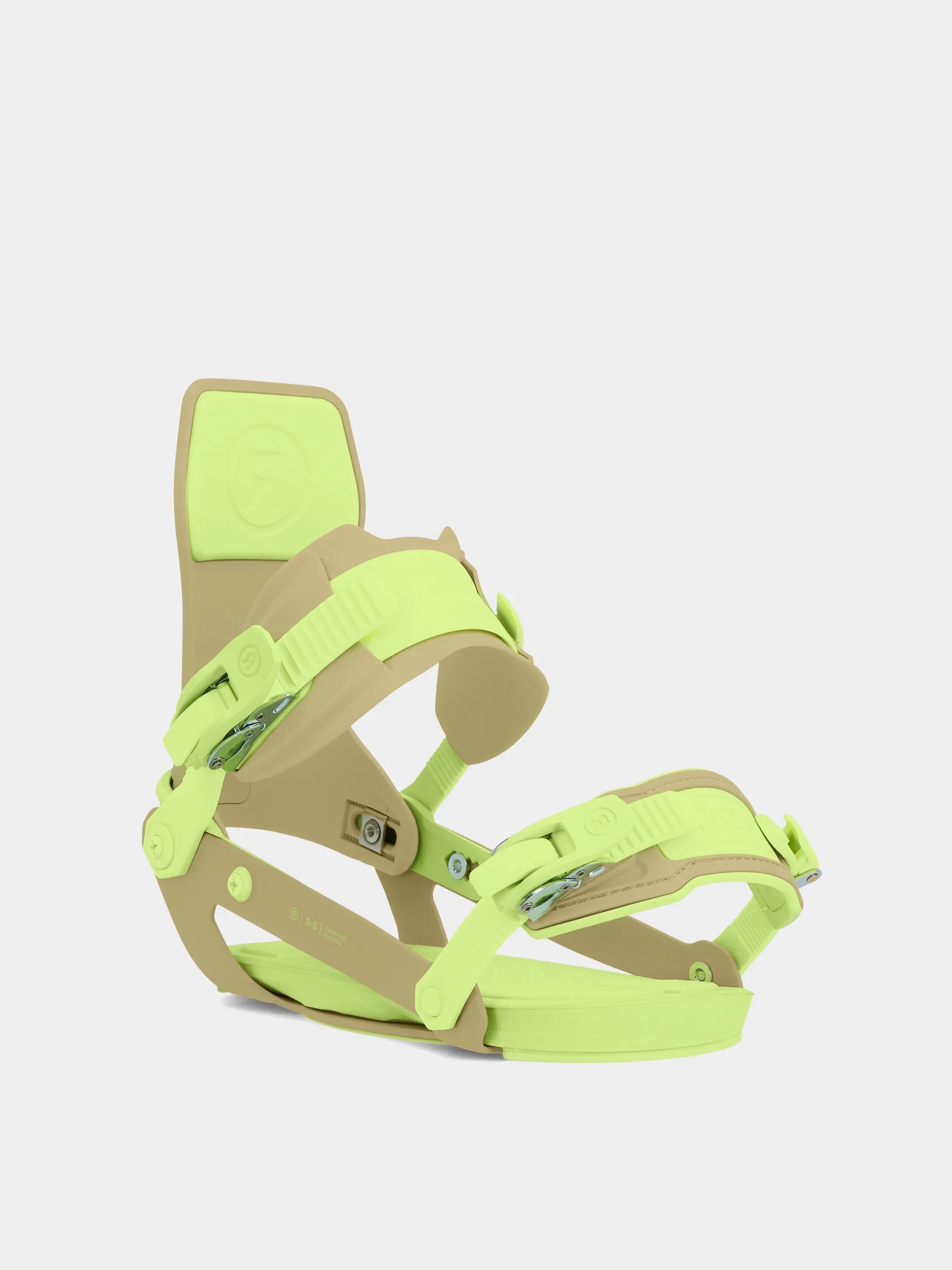 Ride A-6 Snowboard bindings (olive/lime)