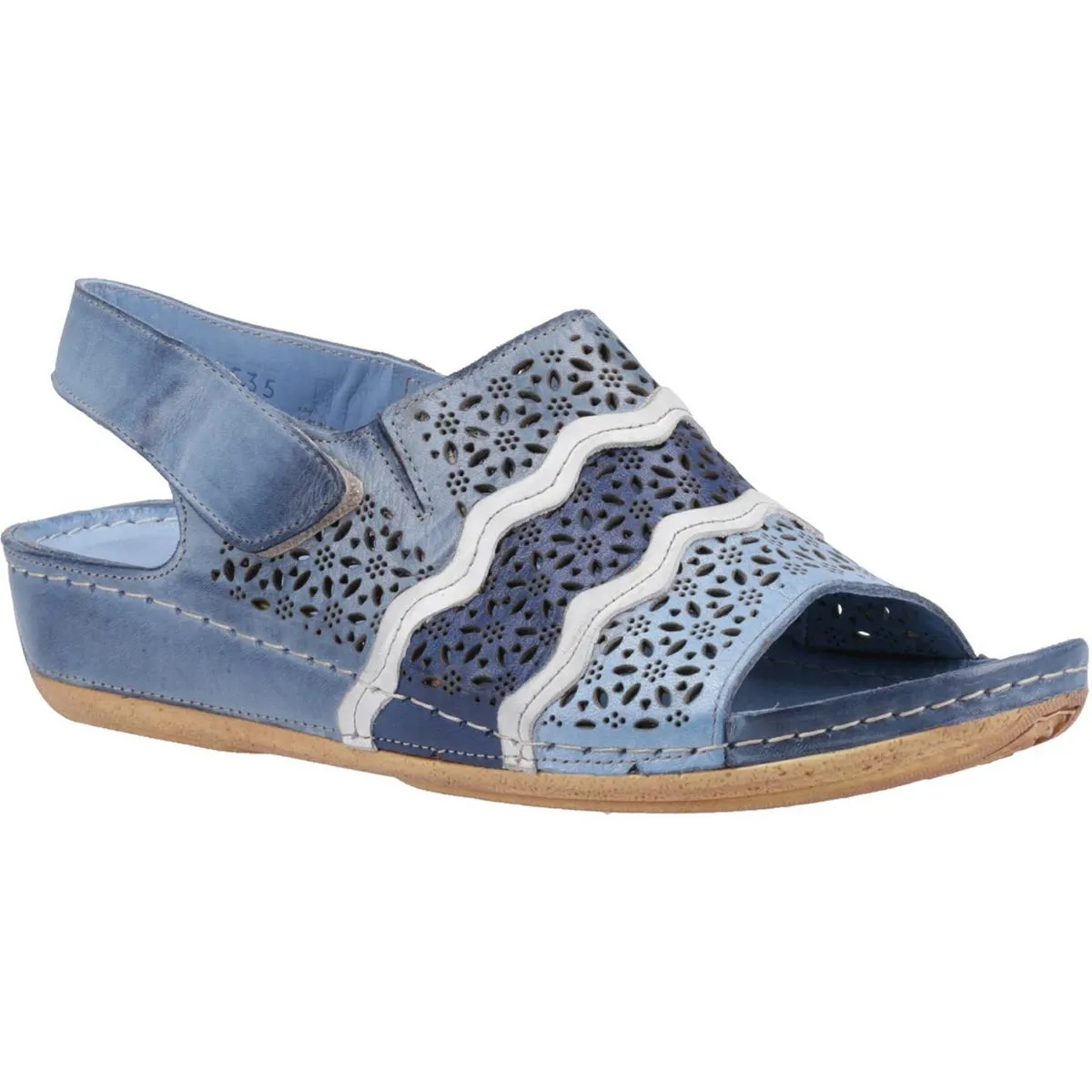 Riva Tripoli Sandals Blue/Multi