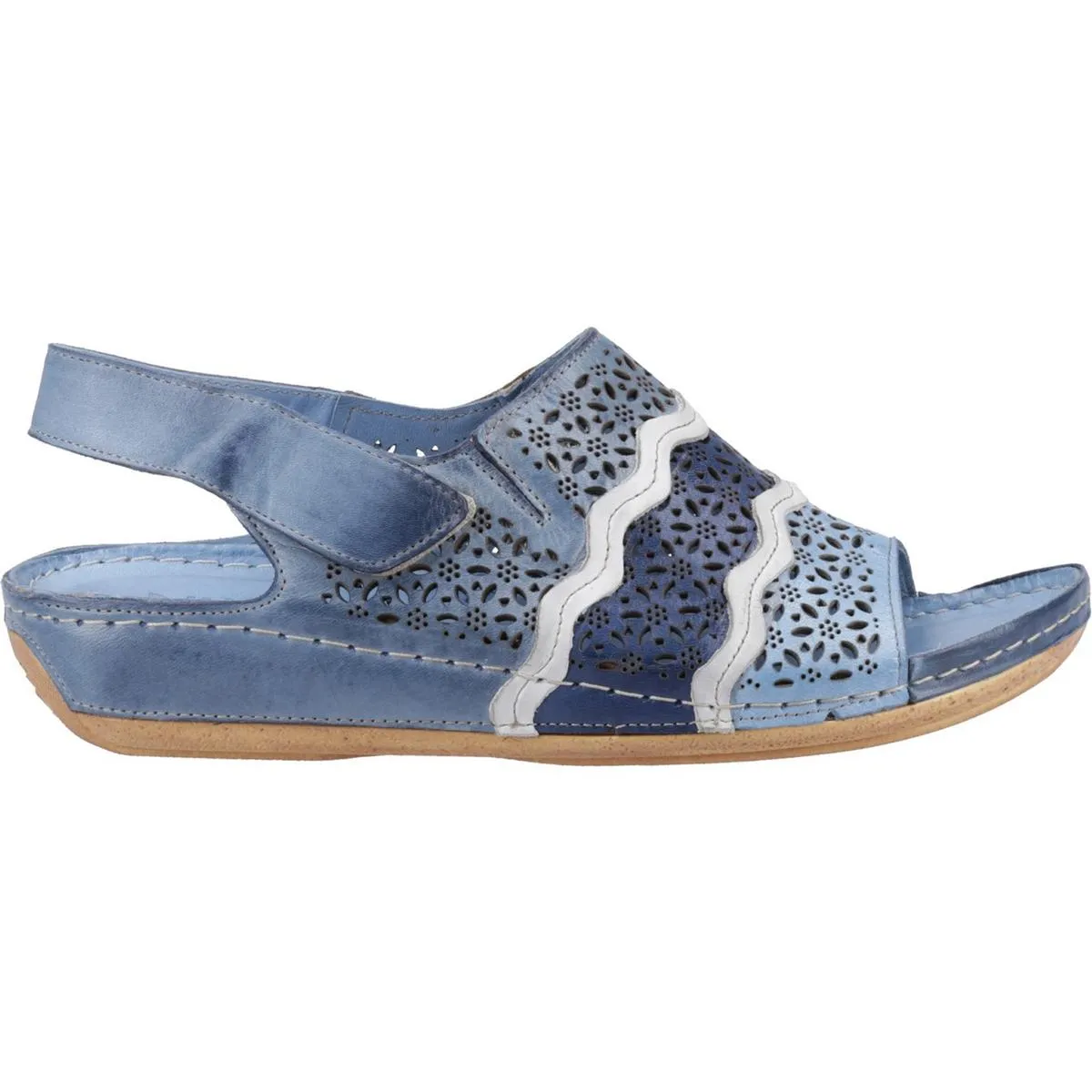 Riva Tripoli Sandals Blue/Multi