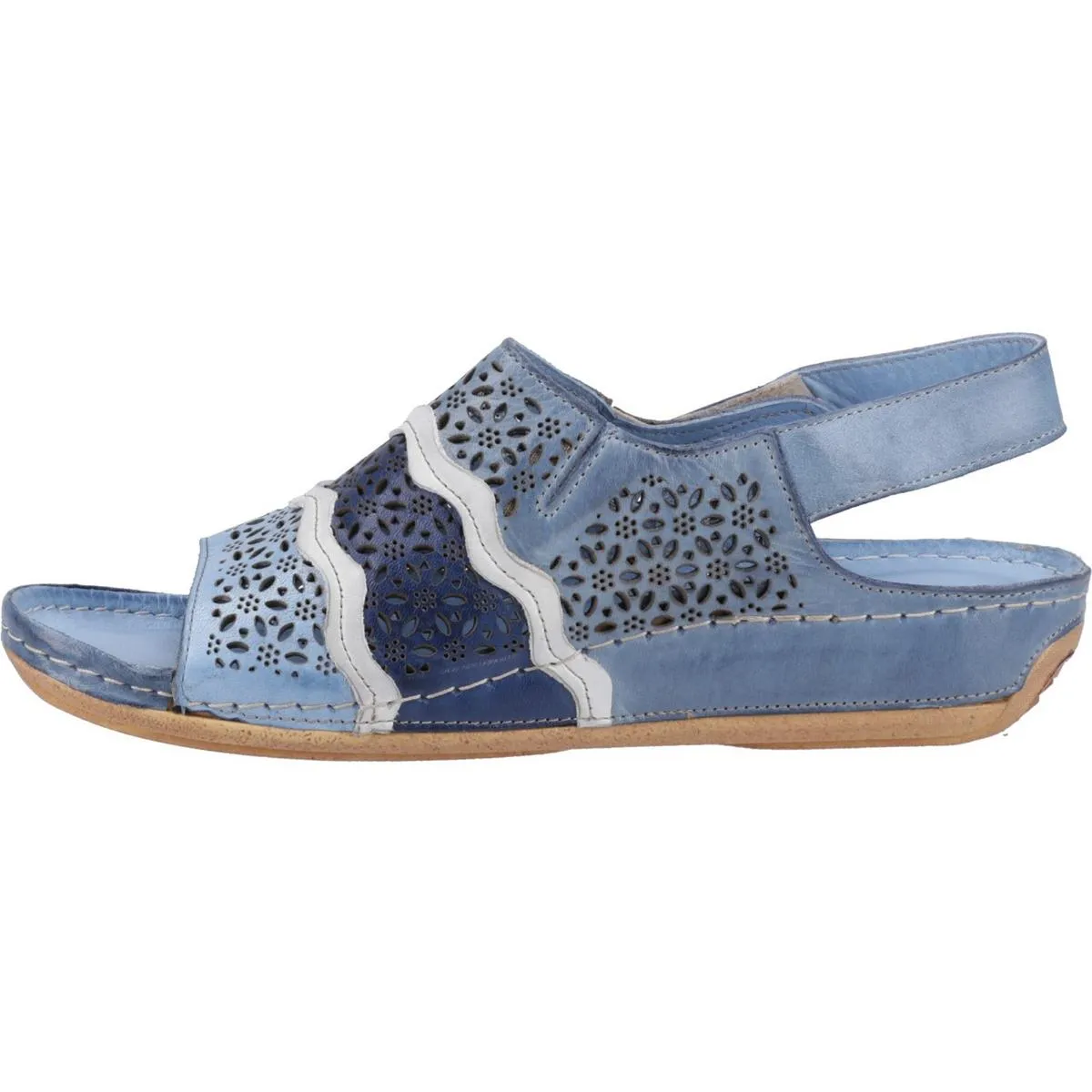 Riva Tripoli Sandals Blue/Multi