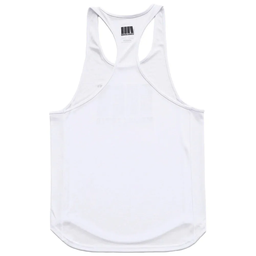 Rock Style Men Tank Top / Fitness Workout Vest / Alternative Fashion Clothing