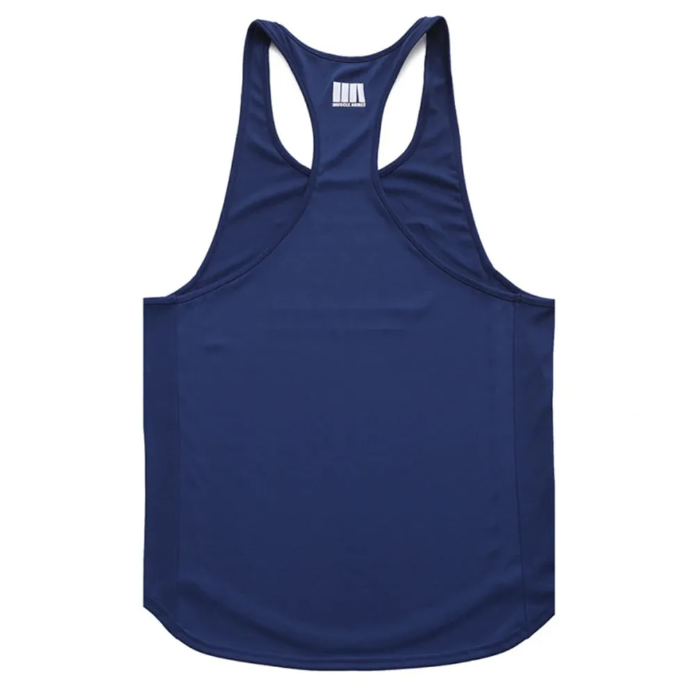 Rock Style Men Tank Top / Fitness Workout Vest / Alternative Fashion Clothing