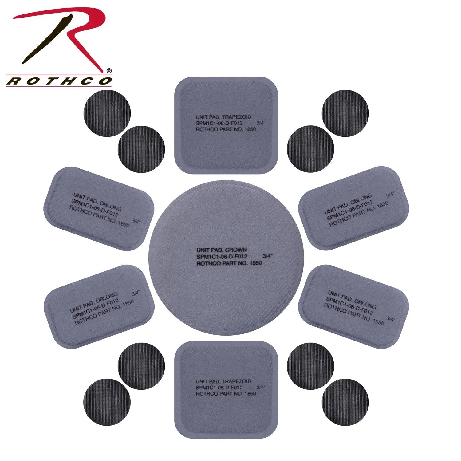 Rothco Tactical Helmet Replacement Pad Set