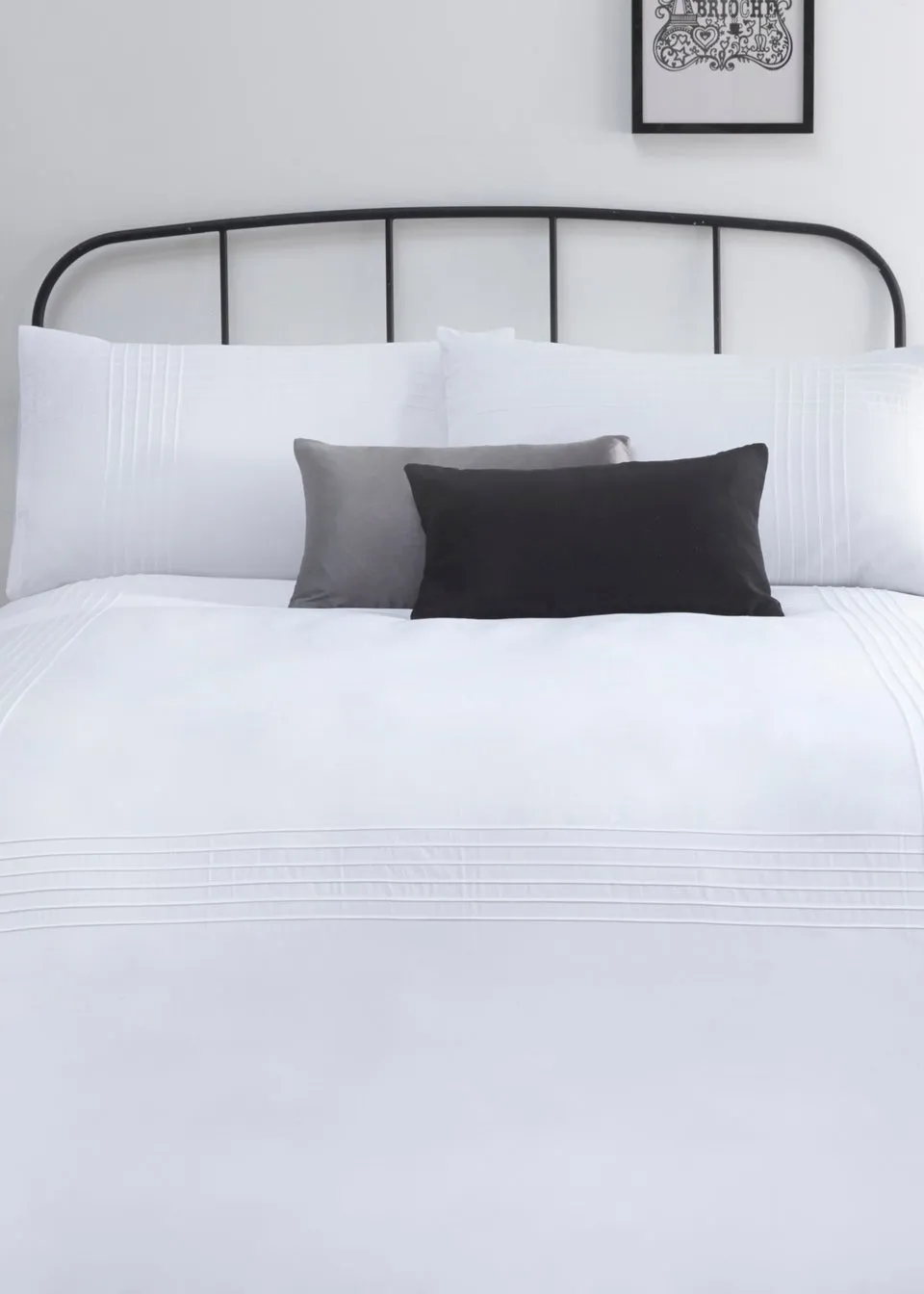 Serene Amalfi White Duvet Cover Set