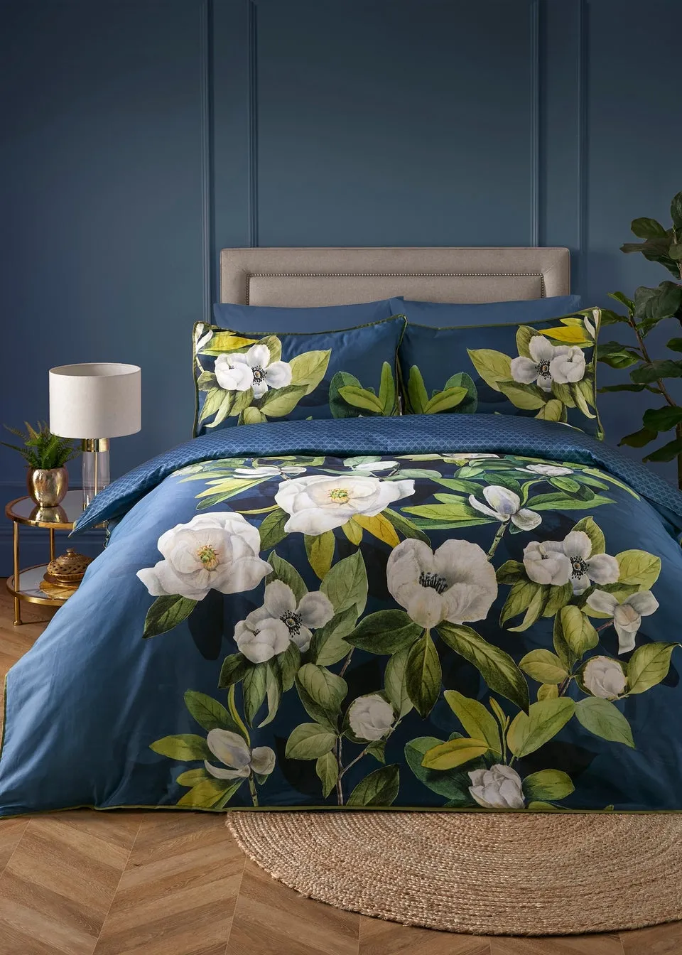 Soiree Alaya Teal Duvet Cover Set