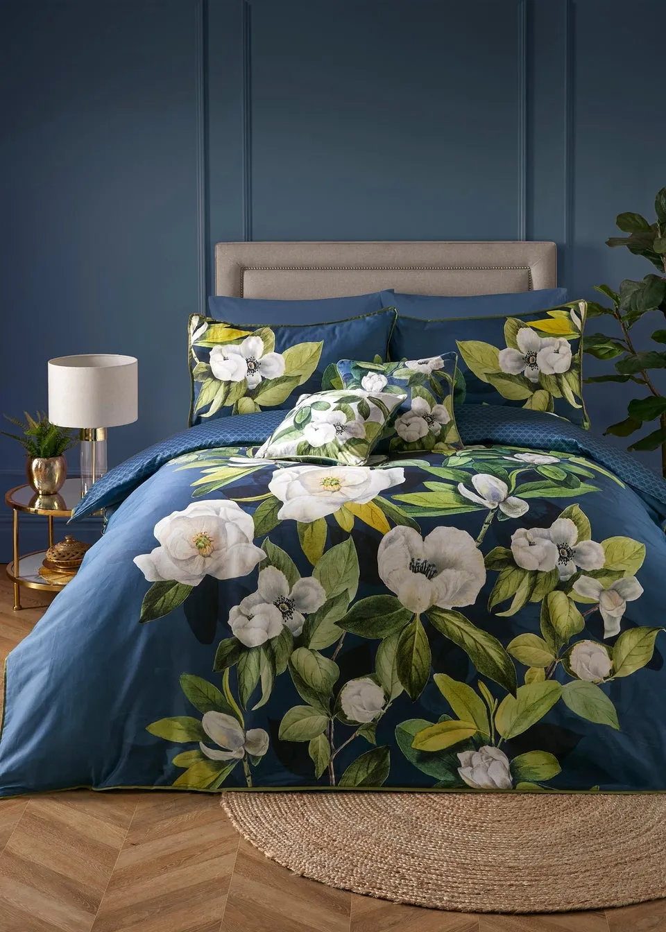 Soiree Alaya Teal Duvet Cover Set