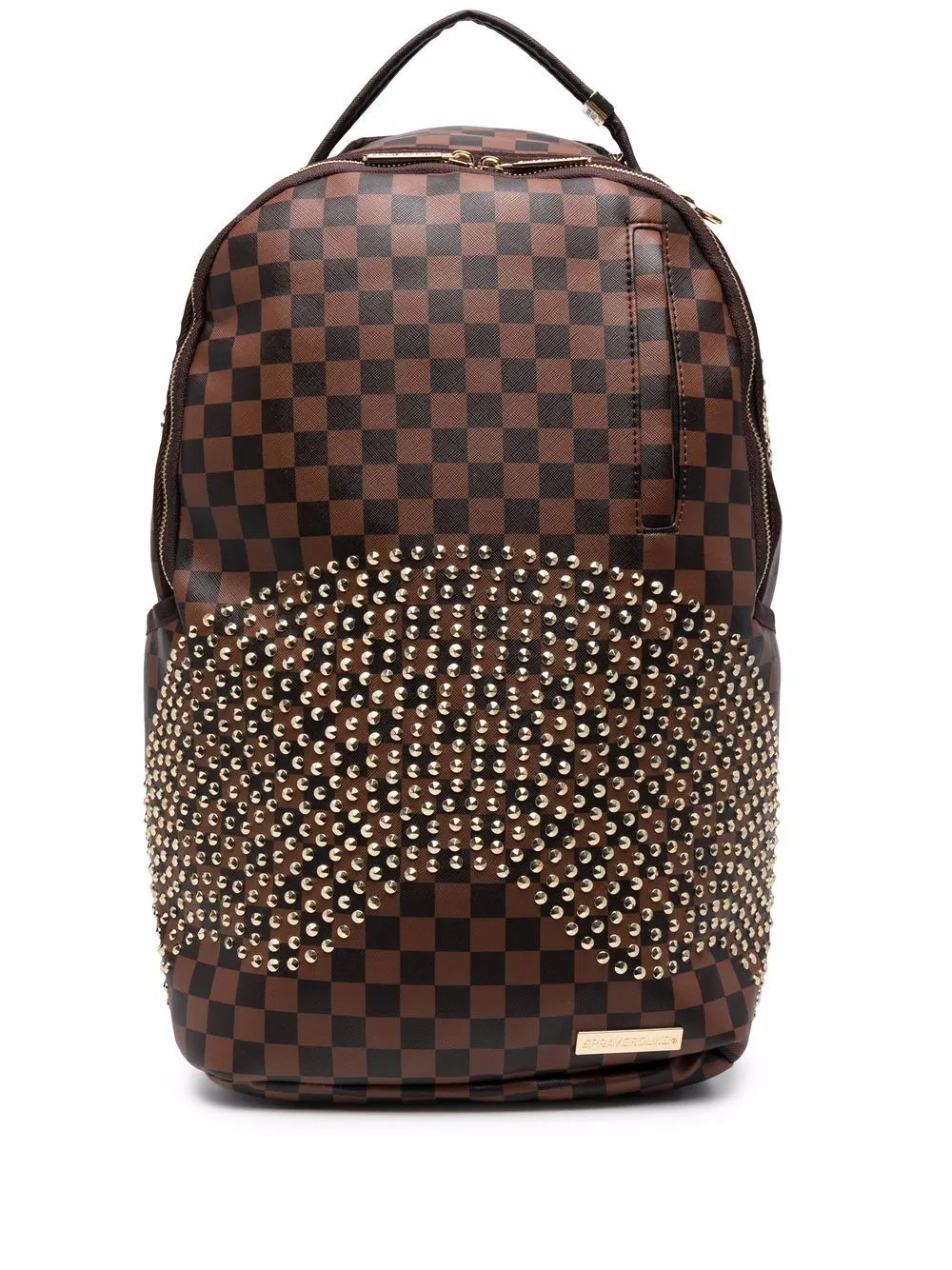 SPRAYGROUND: SHARKS IN PARIS GOLD RIVET BACKPACK