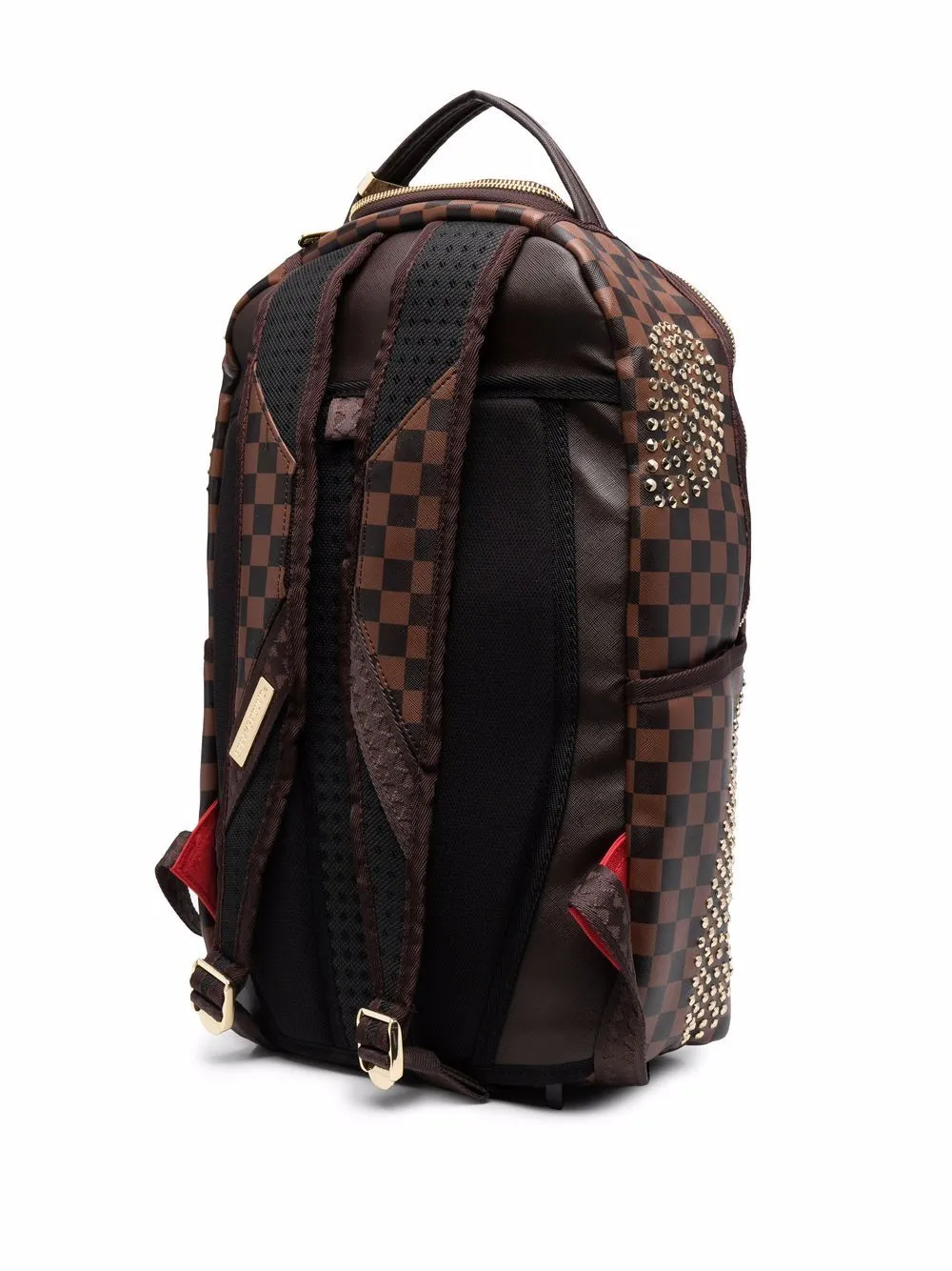 SPRAYGROUND: SHARKS IN PARIS GOLD RIVET BACKPACK