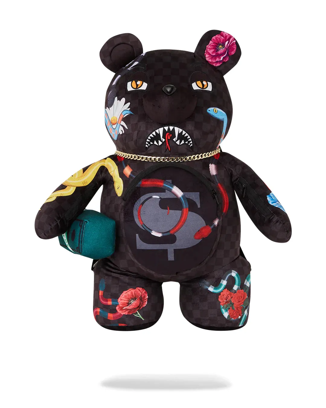 SPRAYGROUND: SNAKES ON A TEDDY BEAR BACKPACK