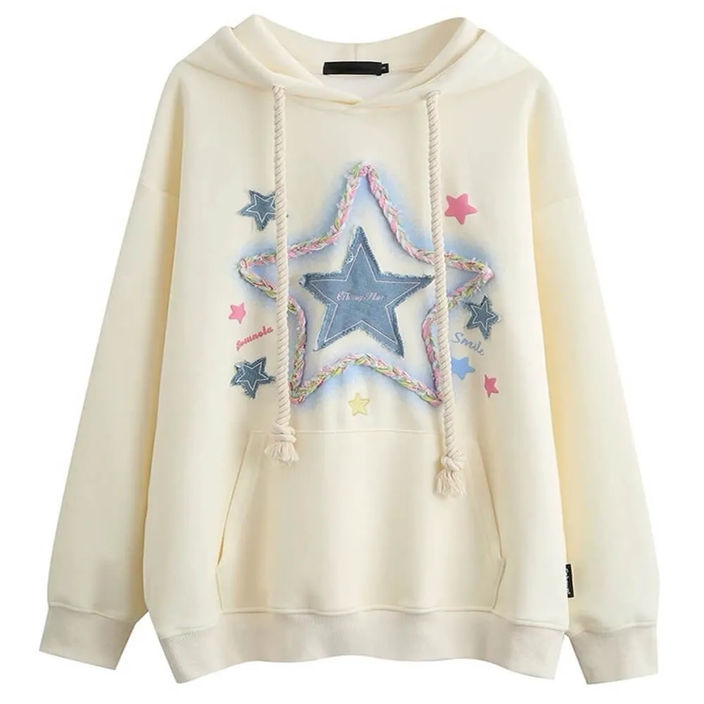 Star Patch Hoodie