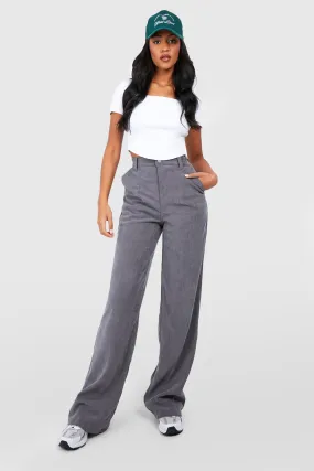 Tall High Rise Wide Leg Cord Pants