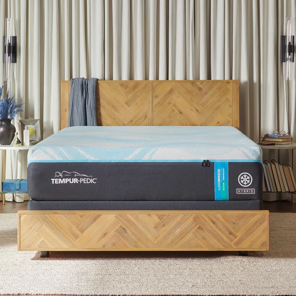 Tempur-Pedic TEMPUR-LUXEBreeze 2.0 Medium Hybrid Mattress - Split California King