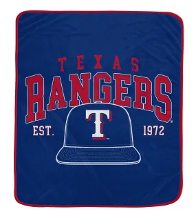 Texas Rangers 50 x 60 Vintage Arch Block Blanket