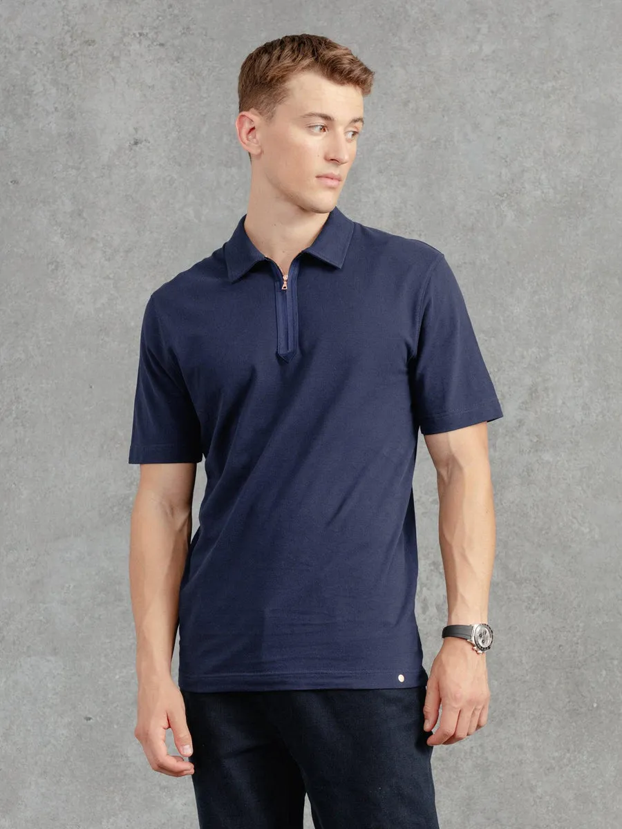 The Ashley Zip Polo