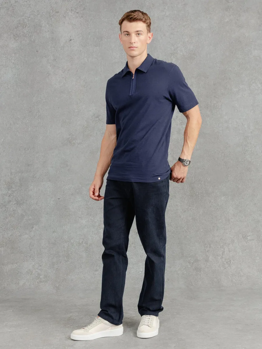 The Ashley Zip Polo