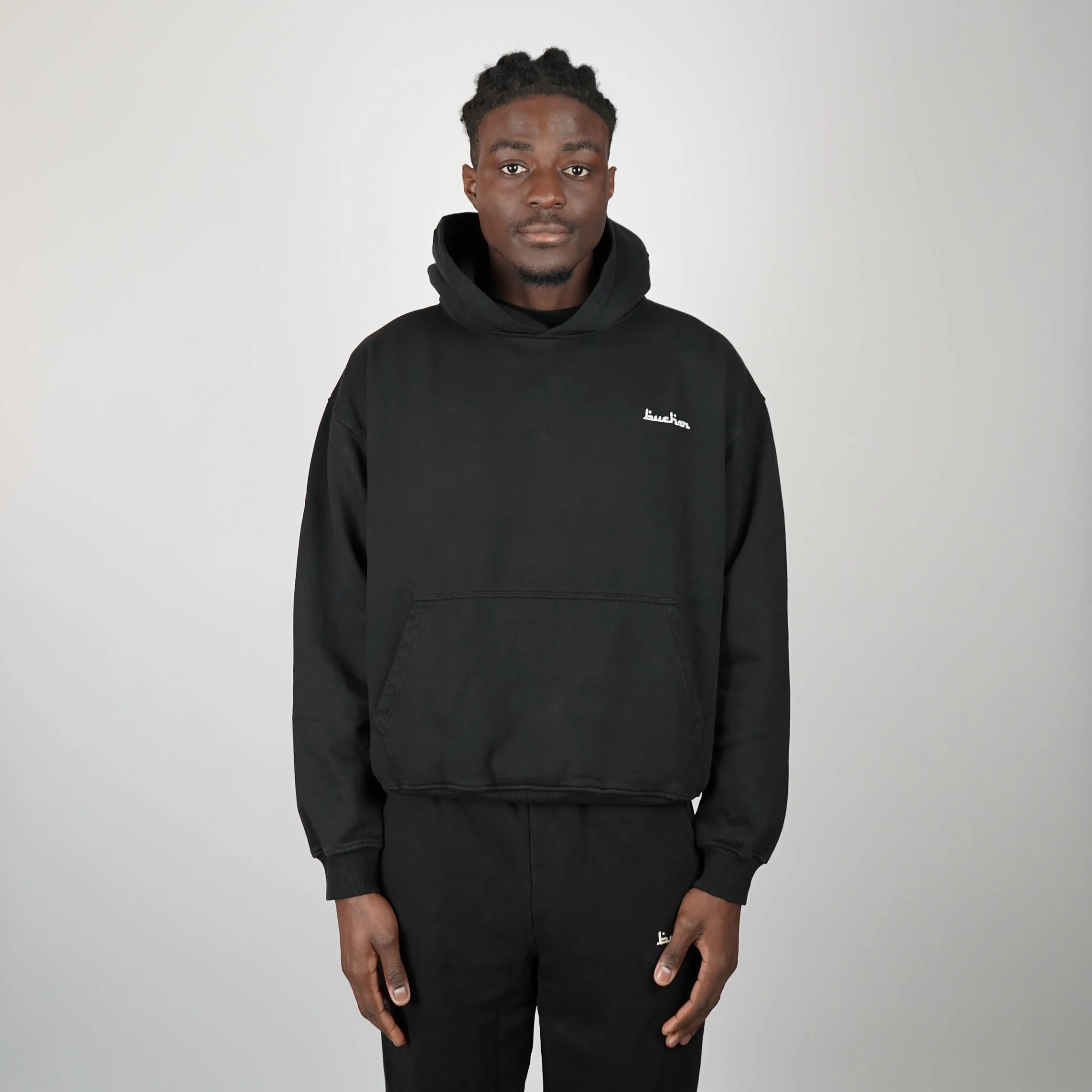 The Buchan Hoodie - Black